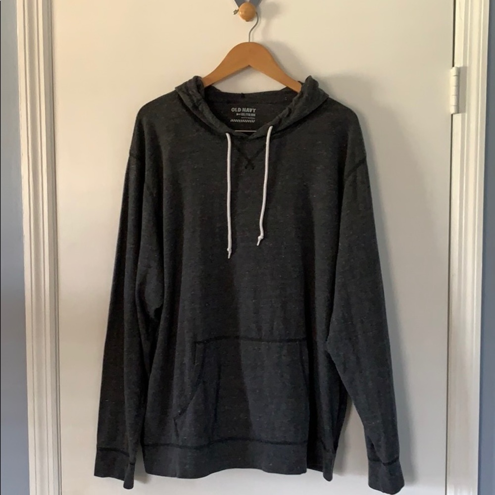 Old Navy Charcoal Light T-Shirt Sweater